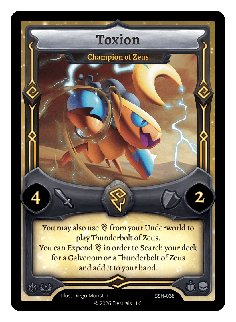 Toxion - Champion of Zeus - SSH-038